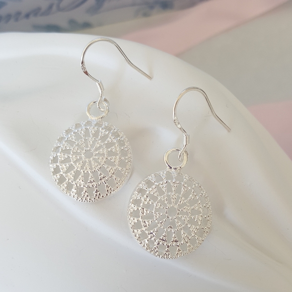 Jewelry - Sterling Silver Geometric Earrings